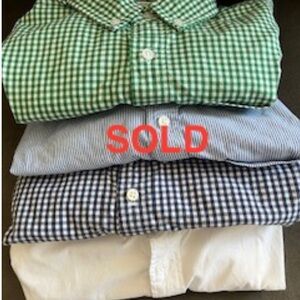 Crewcuts button downs.  $15 each or $40 for all 3.